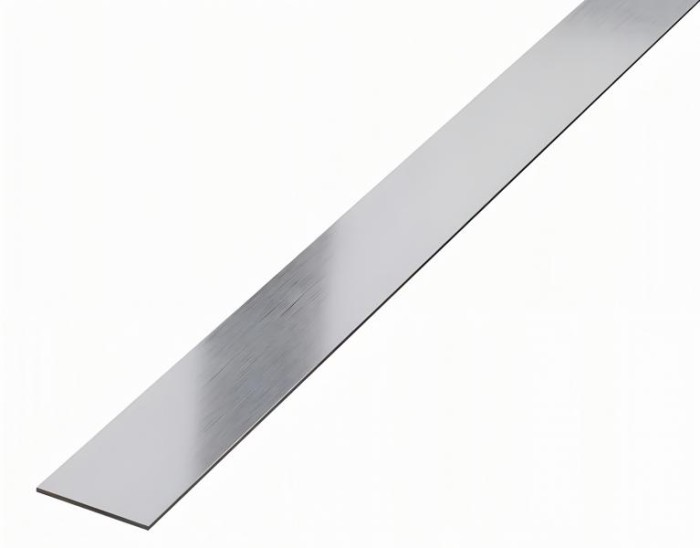 Стальная полоса 95 мм FB 95 S сатинированная 3 м