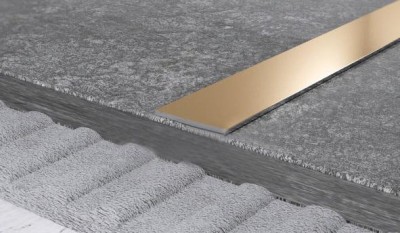 Полоса из нержавеющей стали 90 мм FB 90 GP Золото полированное 3 м