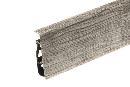 Напольный плинтус ПВХ 75 мм Cezar Hi-Line Prestige 145 Дуб Ричмонд 2,5 м