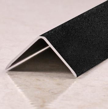 Уголок алюминий 20х20 мм ПН-20х20 Чёрный муар 2,7 м