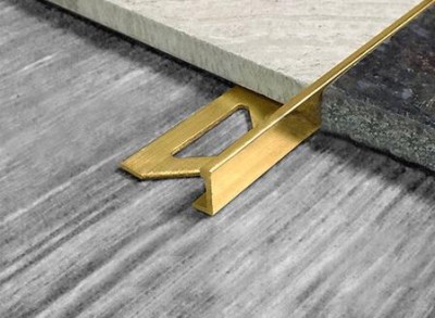 Латунный профиль L-образный Yakamoz ЛГ-10 латунь полированная 2,7 м