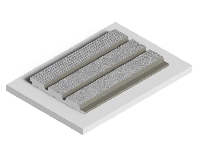 Стеновая панель отделочная HiWood LV124L S339S серая 12х120 мм 2,7 м