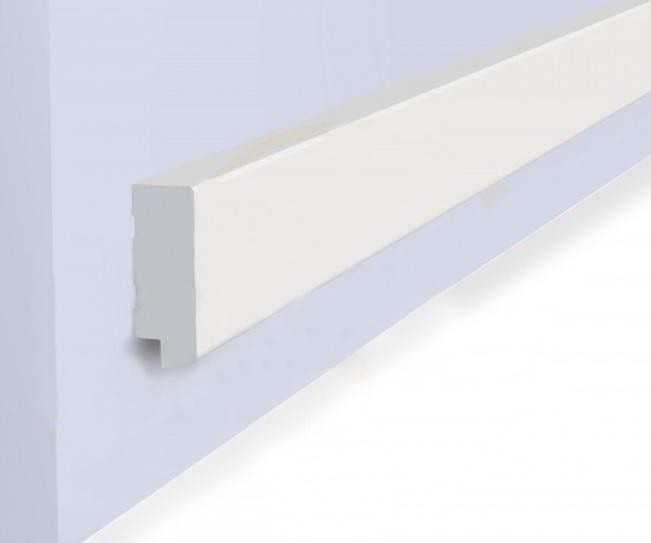 Финишный молдинг 31х12 мм Hiwood LF124B NP белый 2,7 м
