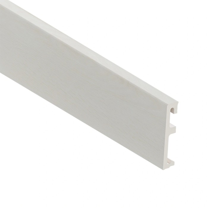 Напольный плинтус 80х16 мм SALAG ALPHA Victory AP81H3 ПВХ под дерево 2.4 м