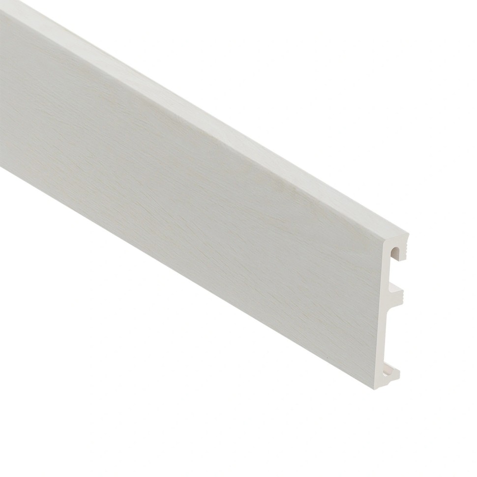 Напольный плинтус 80х16 мм SALAG ALPHA Victory AP81H3 ПВХ под дерево 2.4 м