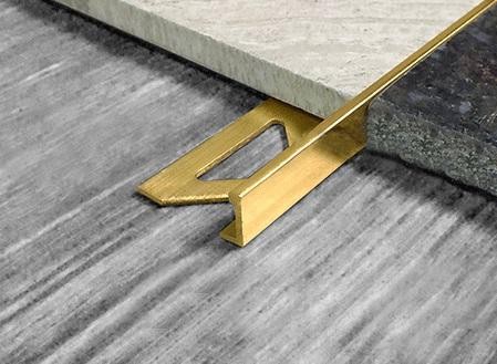 Латунный профиль L-образный Yakamoz ЛГ-8 латунь полированная 2,7 м