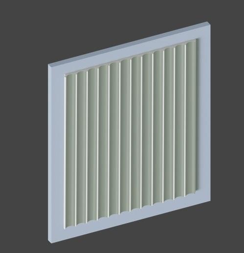 Отделочная панель 120х12 мм Hiwood LV139 GN69 зеленый 2,7м