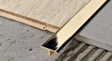 Профиль Т-образный из латуни Progress PCROL 209 полированный 2,7 м