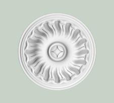 Декоративная потолочная розетка Orac Decor Purotouch R11 диаметром 19 см