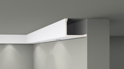 Потолочный плинтус скрытого освещения NMC L 2 Arstyl Lighting 200х250 мм 200 см