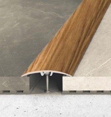 Одноуровневый порог алюминиевый 32 мм Effector A-66 0906 Дуб Коньячный 2,7 м