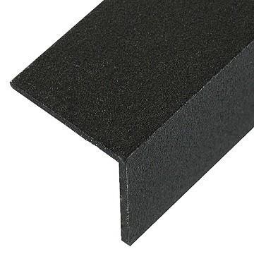 Алюминиевый уголок 20х10 мм ПБ20х10 черный муар 3 м