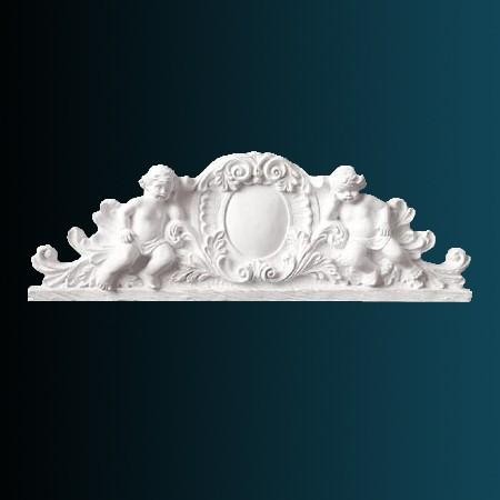 Декоративное панно Перфект P1006 245х725х70 мм белый полиуретан