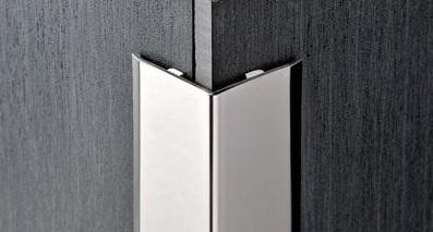 Уголок отделочный из латуни Progress PEGOC 15А 15х15 хром 2,7 м