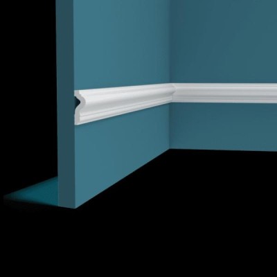 Молдинг Перфект Плюс P146 белый ударопрочный полимер 50х19 2 м