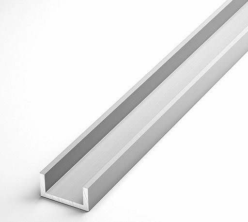 Алюминиевый швеллер 15х15х15х1,5 мм Серебро 3 м