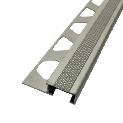 Профиль П-образный 10х20 мм из алюминия ПО-П10х20 Бронза матовая 2,7 м