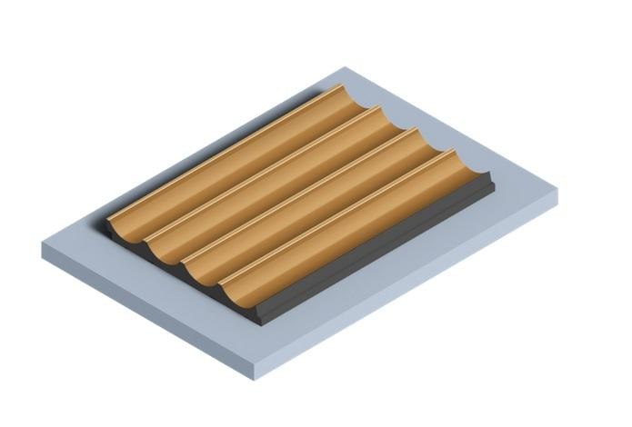 Отделочная панель 120х12 мм Hiwood LV139 G365 бежевый 2,7м