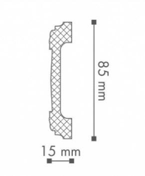 Декоративный молдинг NMC Wallstyl WL5 85х15 200 см