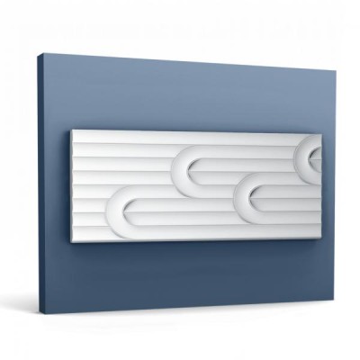 Стеновая панель 3D Orac Decor W212 белая 200x25x1.2 см