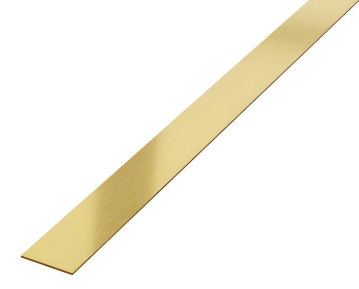 Стальная полоса 150 мм FB 150 GS золото сатинированное 3 м