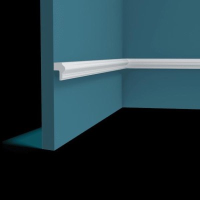 Молдинг Перфект Плюс P178 белый ударопрочный полимер 35х27 2 м