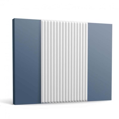 Стеновая панель 3D Orac Decor W215 белая 50x80x1.5 см