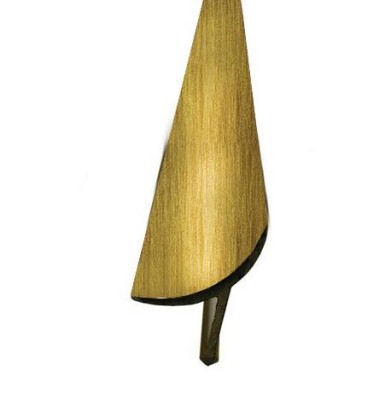 Внутренняя раскладка для плитки из латуни Yakamoz ЛВ-9 латунь антик 2,7 м