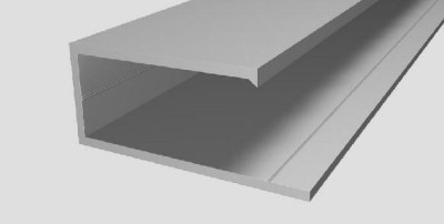 Алюминиевый L-профиль ОП-004 под гипсокартон 8-10 мм 3 м