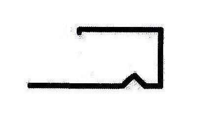 Алюминиевый L-профиль ОП-004 под гипсокартон 8-10 мм 3 м