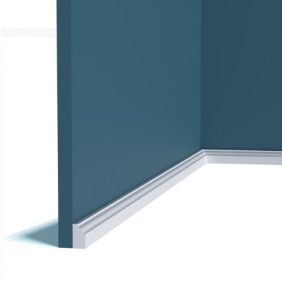 Молдинг Перфект Плюс P182 белый ударопрочный полимер 30х16 2 м