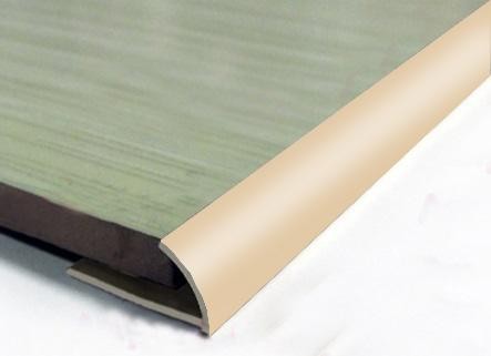 С-профиль алюминиевый 9 мм ПО-9 Розовый глянец 2,7 м