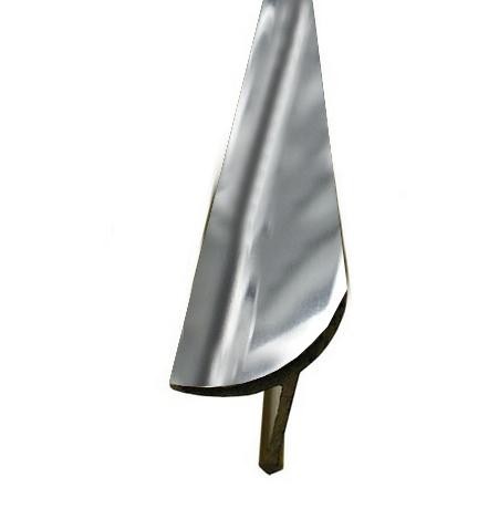 Внутренняя раскладка для плитки из латуни Yakamoz ЛВ-9 латунь хром 2,7 м