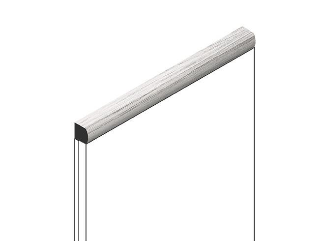 Декоративный молдинг 15х15 мм HiWood D15V2 GR24 фитополимер под дерево 2.7м