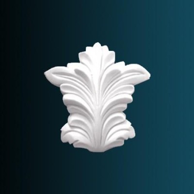 Декоративный орнамент Перфект G2030 101х101х34 мм белый полиуретан