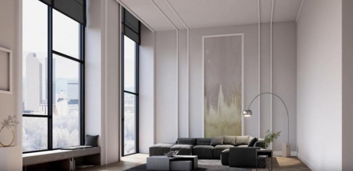 Потолочный плинтус NMC WT6/C2 Wallstyl 40х40 мм 200 см