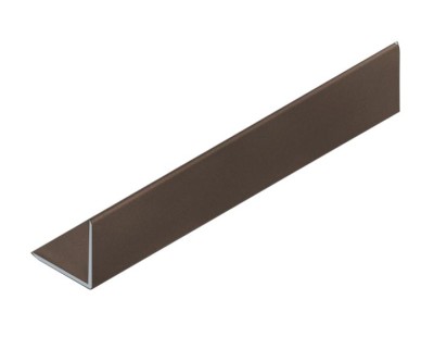 Уголок 15х15 мм алюминиевый NEEXY PV61-10 MB коричневый матовый 2.7 м