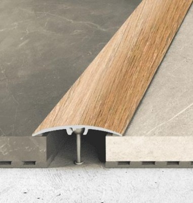 Одноуровневый порог алюминиевый 32 мм Effector A-66 0920 Дуб Натуральный 2,7 м