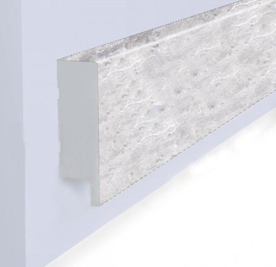 Финишный молдинг 50х17 мм Hiwood LF1 W50 декорированный 2,7 м