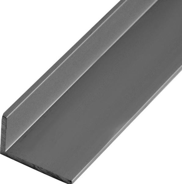 Алюминиевый уголок 15х30 мм разнополочный ПБ30х15 антрацит муар 2,7м