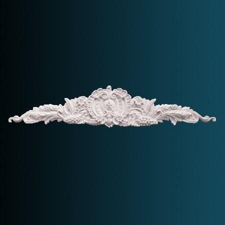 Декоративный орнамент Перфект G2033 236х1184х35 мм белый полиуретан