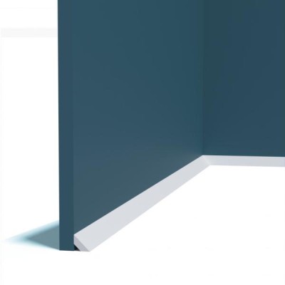 Молдинг Перфект Плюс P201 белый ударопрочный полимер 20х20 2 м