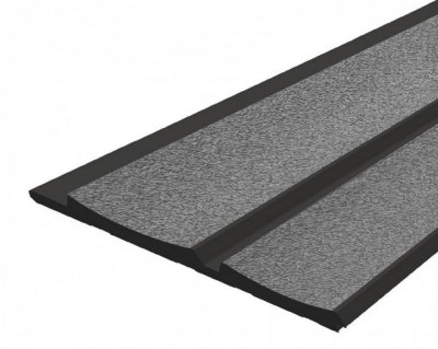 Отделочная панель 120х12 мм Hiwood LV125 S387K серый 2,7м