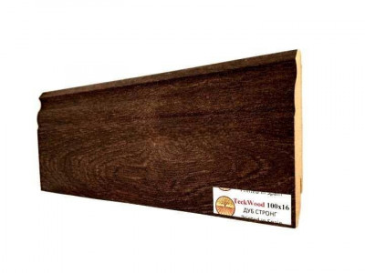 Плинтус для пола 100х16 мм Teckwood Дуб Стронг цветной МДФ 2.15 м