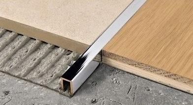 Профиль П-образный из латуни Progress PCLOC 10 хром 2,7 м