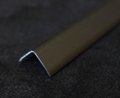 Алюминиевый уголок 20х20 мм ПН20х20 наружний шампань матовая 2,7 м