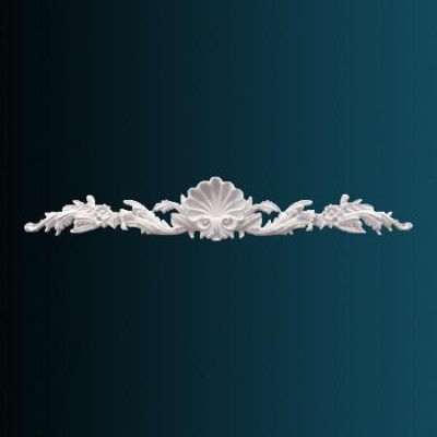 Декоративный орнамент Перфект G2036 160х897х35 мм белый полиуретан