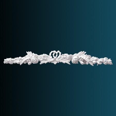 Декоративный орнамент Перфект G2037 167х122х55 мм белый полиуретан