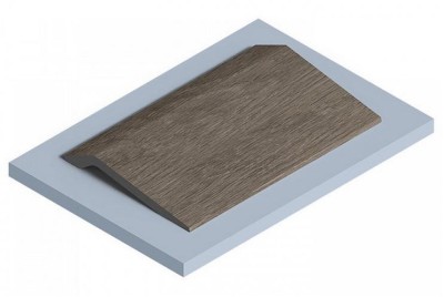 Отделочная панель 116х17,5 мм Hiwood LV141 BR490 под дерево 2,7м