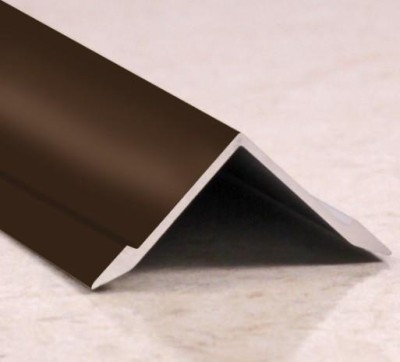 Алюминиевый уголок 21х21 мм ПВ21х21 внутренний бронза люкс 2,7 м